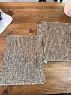 Food Network Green Logo Woven Placemats (2)